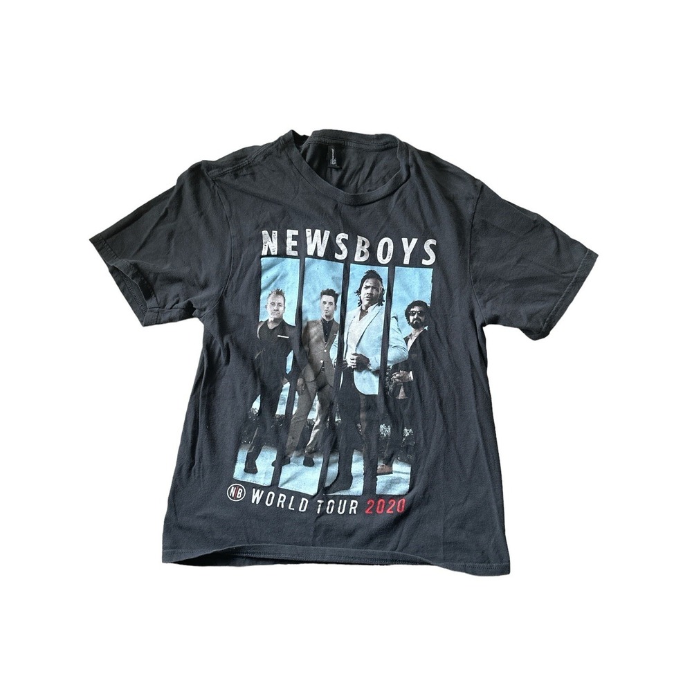 Newsboys 2020 United World United Tour Cotton Preshrunk T-Shirt Size XS‎
